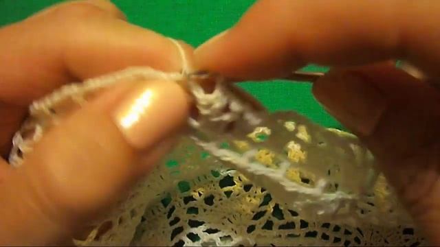 САЛФЕТКА КРЮЧКОМ ГОЛУБАЯ МЕЧТА. ЧАСТЬ 3 смотреть онлайн