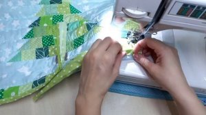 Мой способ пришивания косой бейки