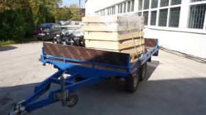 Прицеп легковой в аренду с категорией B и гп до 2 тонн