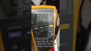 Testing Inverter 48V DC 1000VA