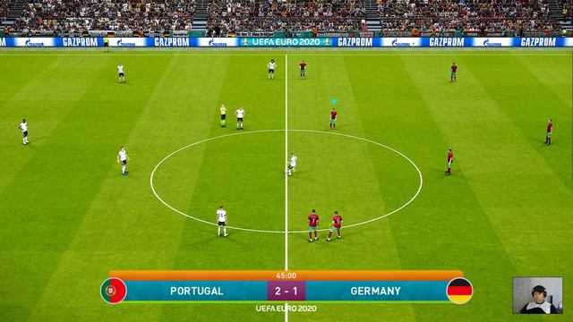 PES 2021 - PORTUGAL vs GERMANY - UEFA EURO 2020 - Gameplay PC