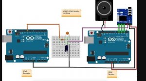 MT8870 DTMF Decoder Module - Arduino Test with PWM Audio Synth Tones