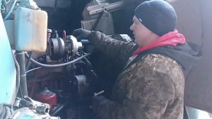установка турбокомпрессора трк6чехия 142701 на зил Д245