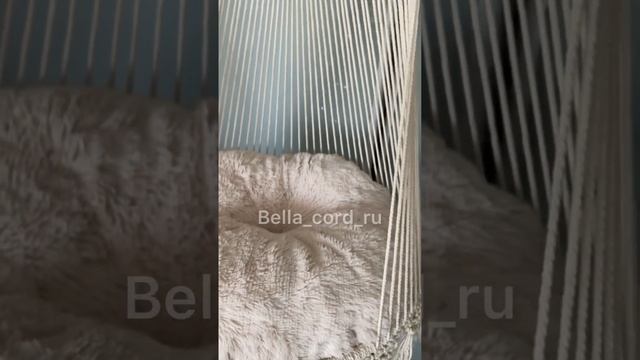 Гамак для кошки #hammock #macrame #гамакдлякошек #лежанкадлякошки #лежанкадлясобаки #cat #dog