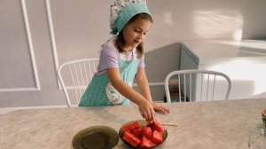 Стеклянные Арбузы? #challenge #арбуз #готовимдома #подпишись