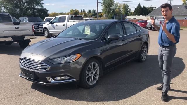 2017 Ford Fusion SE смотреть онлайн