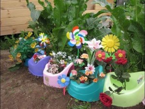 Эти разноцветные КЛУМБЫ можно сделать своими руками