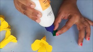 Paper flower making with easy steps /  / Room decoration with paper flowers