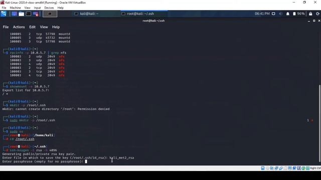 Hacking Metasploitable2 with Kali Linux - Exploiting Ports 111 2049 rpcbind nfs