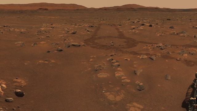 Прекрасная панорама Марса, снятая камерой марсохода NASA Perseverance [КОСМОС МАРС]
