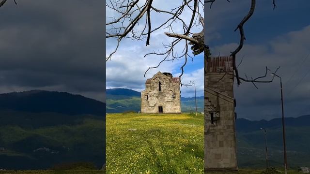 Бедийский собор. Абхазия. the cathedral in Bedia. Abkhazia. Christianity. 10 c