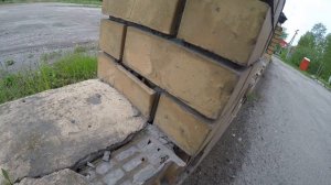 Столбы из облицовочного кирпича - жесть! Или во что превращается облицовка на улице.