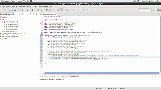 Ejemplo MapReduce con Hadoop y Eclipse