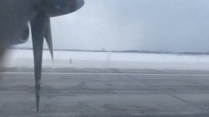 Посадка ATR аэропорт Кольцово