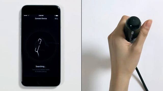 [Smart Rope Pure] User Guide 02 Paring Smart Rope (Kor) смотреть онлайн