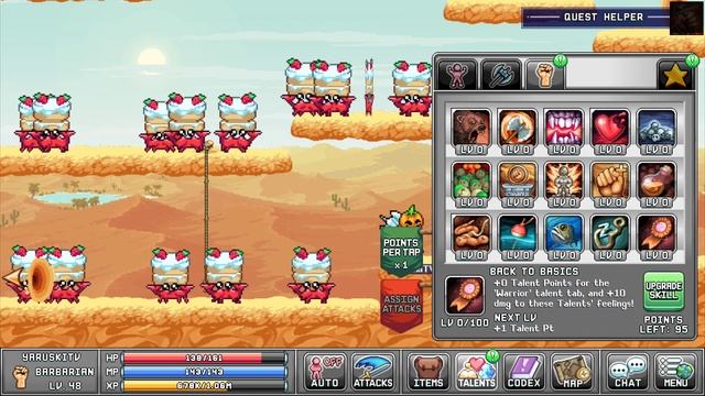 Legends of Idleon - Barbarian Class Advancement + Talents Showcase смотреть онлайн