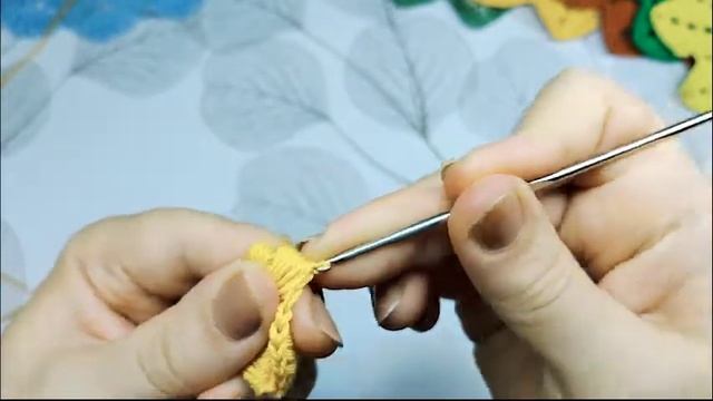 Цветок крючком/МК/Crochet Flower/MC