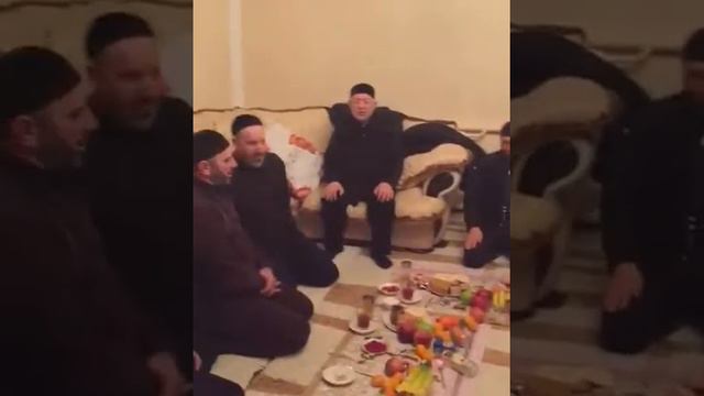 МЮРИДЫ ВЕЛИКОГО ШЕЙХА КУНТА-ХАДЖИ КИШИЕВА МОВЛИД С ГАЗАБАЕВ ШАХИД И АЛИ АМИРОВЫМ.