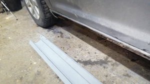 volkswagen touran, фольксваген туран переварка порогов