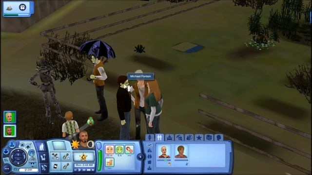 Sims 3 Zombie Apocalypse Part 1; The Infection Begins смотреть онлайн