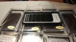 Ресницы для наращивания микс