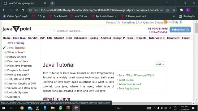 Javatpoint offline version and weschool review #lakshmankablog #javatpointoflineversion #offline смотреть онлайн