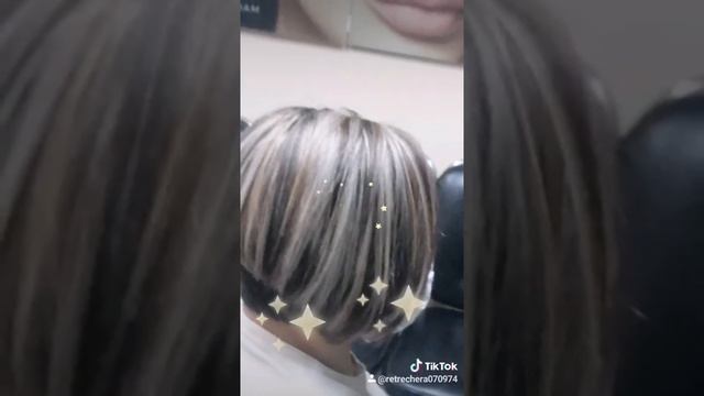 Corrección de color mechas beige