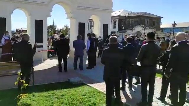 Кяхта, Слобода. открытие Арки. 2020 год. смотреть онлайн