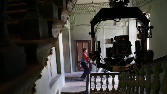 Тросовые работы на съемке винтовой лестницы, Яр Вал. смотреть онлайн