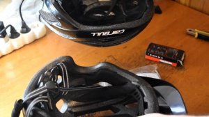 ХАЛЯВНЫЙ ВЕЛОШЛЕМ С ФОНАРЁМ из ALIEXPRESS | Распаковка обзор | SUNRIMOON MTB