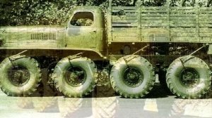 Очень редкий ЗИС-Э134 (8×8). Военная техника СССР.