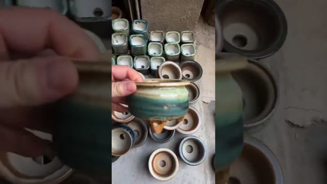 Succulents pots handmade Jingdezhen