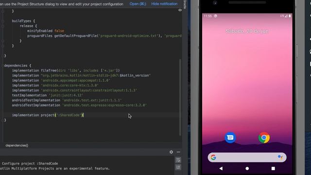 Criando um aplicativo para Android e iOS com Kotlin смотреть онлайн