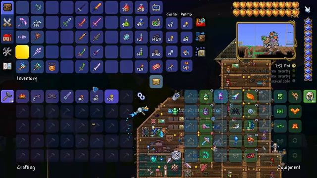 terraria craft zenith смотреть онлайн
