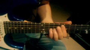 Наш басист на перекуре)) Papa Roach на электро гитаре