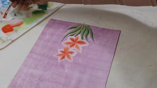 gladiolus onestroke technique | step by step painting tutorial | DIY | acrylic painting on paper смотреть онлайн