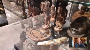 The display depot of Museum Rietberg, Zürich. Traditional African Art Part one: Western Africa