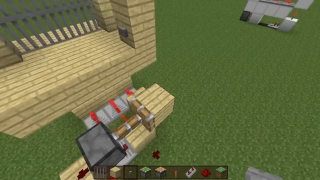 [Minecraft]Механизмы #43 (Подъёмная решетка)
