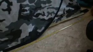 Палатка автомат для зимней рыбалки.