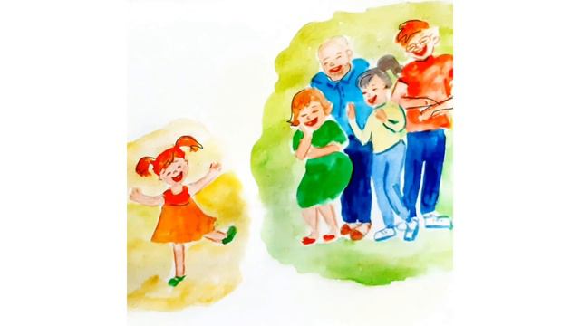 Стихотворение для детей: Девочка-счастье. Слова: Казакова Елена. Читает: Казакова Елена