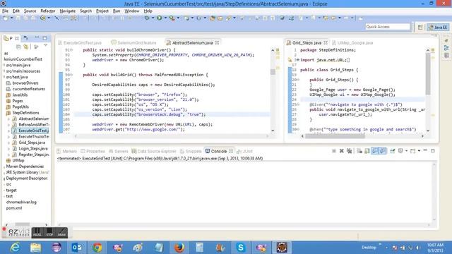 Selenium Grid , Java , Maven , Cucumber , Virtual Machines, BrowserStack, by IonutEmilianMoldovan