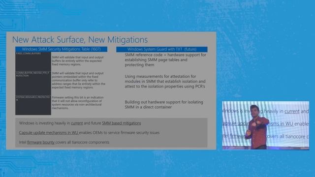 BlueHat IL 2018 - David Weston - Windows: Hardening with Hardware смотреть онлайн