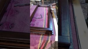 Деревянное окно с повортно откидной фурнитурой .Часть 2.