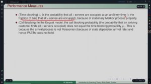 Lec 18: Finite-Source Queues, Engset Loss System, State-Dependent Queues, Queues with Impatience