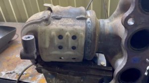 Замена Катализаторов на Пламегасители Kia Optima 2017 год.