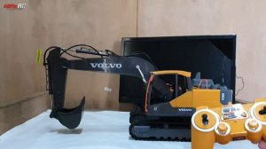 RC EXCAVATOR VOLVO EC160E UNBOXING&RIVIEW‼️DOUBLE E SCALE 1/16 RTR E568-003