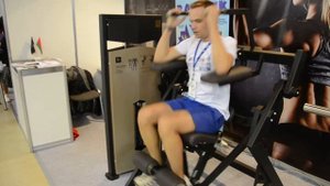 FIBO exhibition. Обзор тренажера Пресс машина  на международной  выставке. Gym equipment   LENENDGY