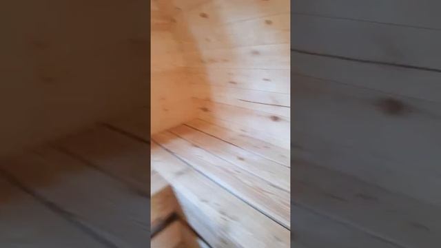 Баня Дубрава/Бочка 4 метра, цвет "Калужница" #банябочка #баняекб #баняподключ #банякаменскуральский