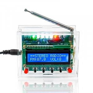 Радиоприемник электронный RDA5807, 87-108 МГц собери сам..