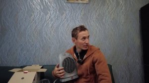 Лучшая комнатная ветродуйка для дома Распаковка обогревателя тепловентилятора Saturn 2000 Вт